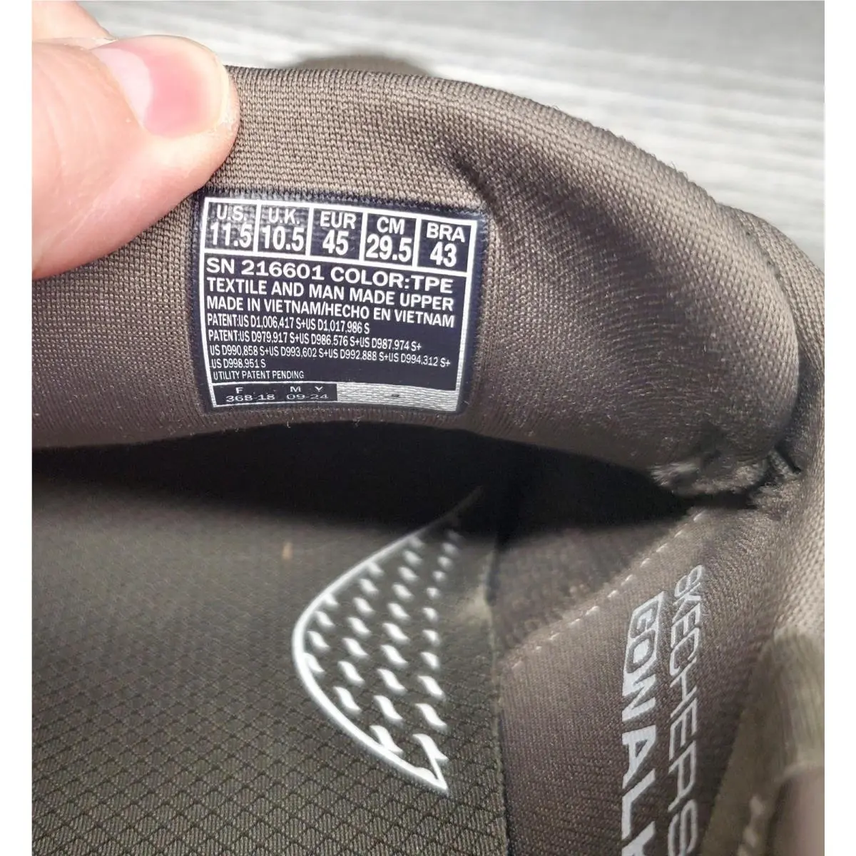 Skechers shoes - GO WALK Arch Fit - WALK Arch Fit - Beige 8