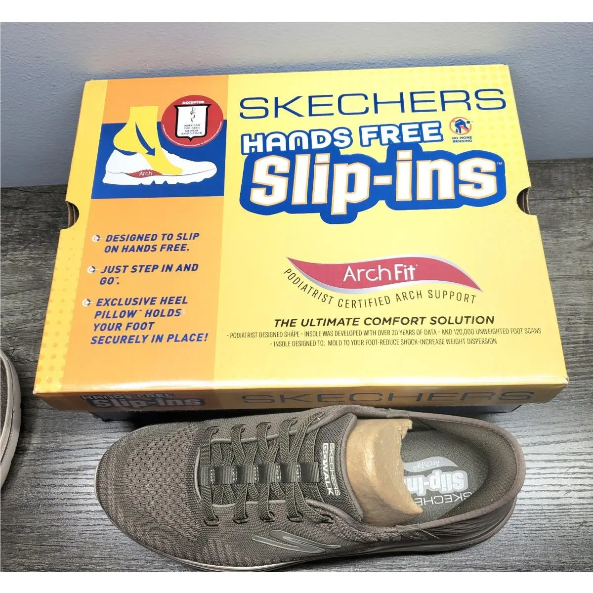 Skechers shoes - GO WALK Arch Fit - WALK Arch Fit - Beige 0