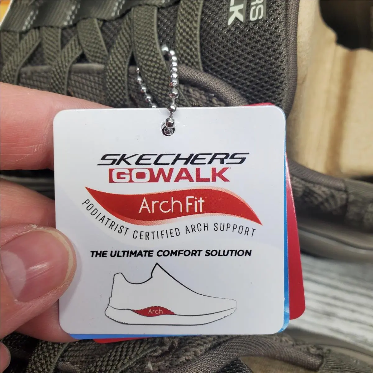Skechers shoes - GO WALK Arch Fit - WALK Arch Fit - Beige 6