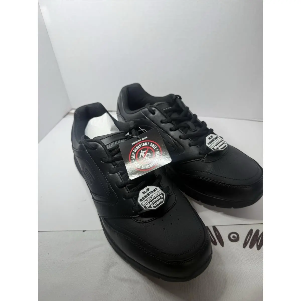 Skechers shoes - Skechers 77156 Nampa SR - Nampa - Black 17