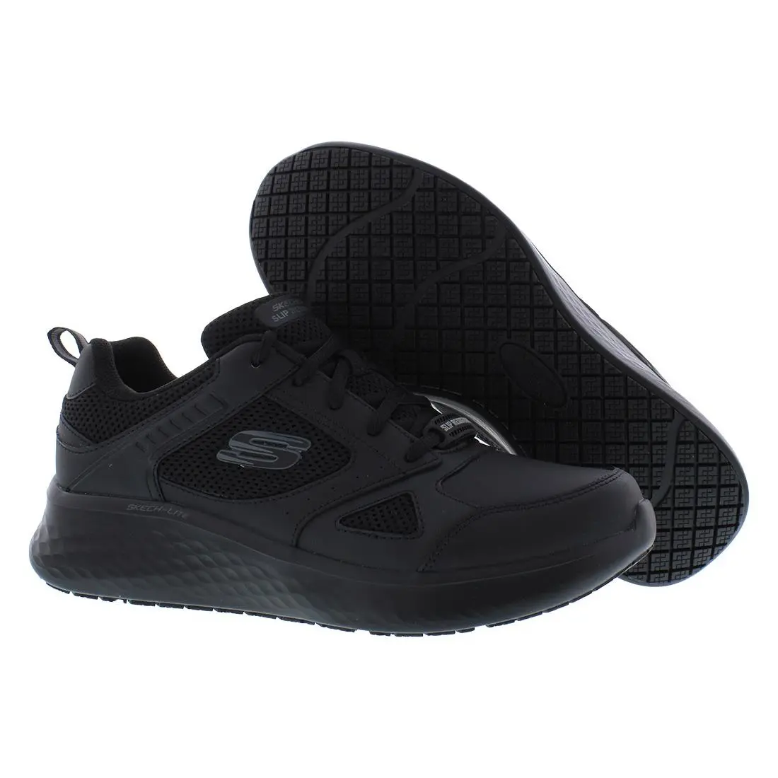 Skechers Skech Lite Pro Slip Resistant Modwen Womens Shoes Size 10 Color: Black