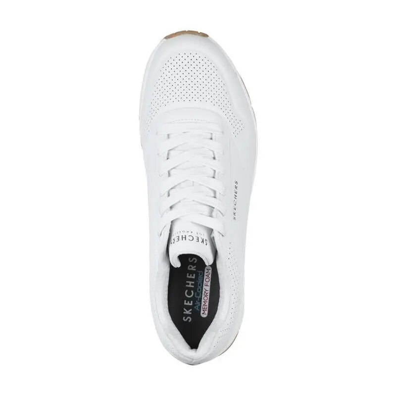 Skechers shoes - Skechers Uno Stand On Air - 52458 - White 13