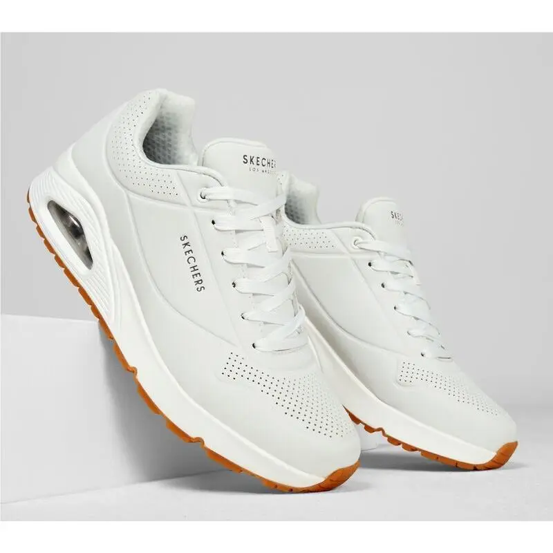 Skechers shoes - Skechers Uno Stand On Air - 52458 - White 12