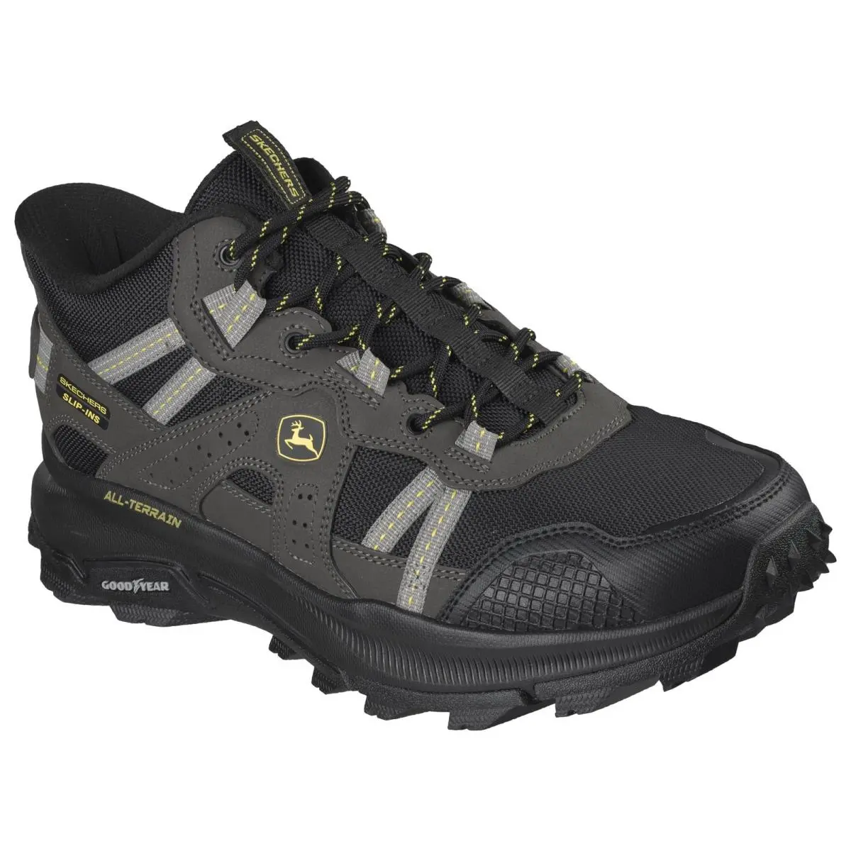 Skechers Men`s John Deere Mid Top Equalizer 5.0 Trail Row Crop Hands Free