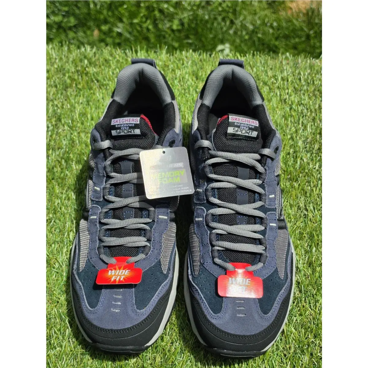 Skechers shoes - Vigor 2.0 Trait - Vigor Trait - 51241ew/nvgy - Blue (UPC: 887047882857) 2