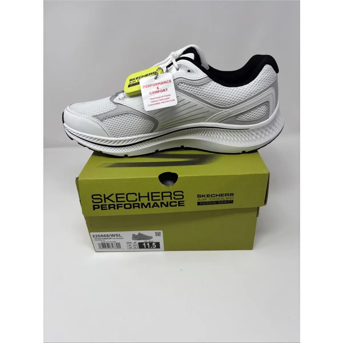 Skechers shoes - Skechers Go Run Consistent 2.0 - 220868 - White 4