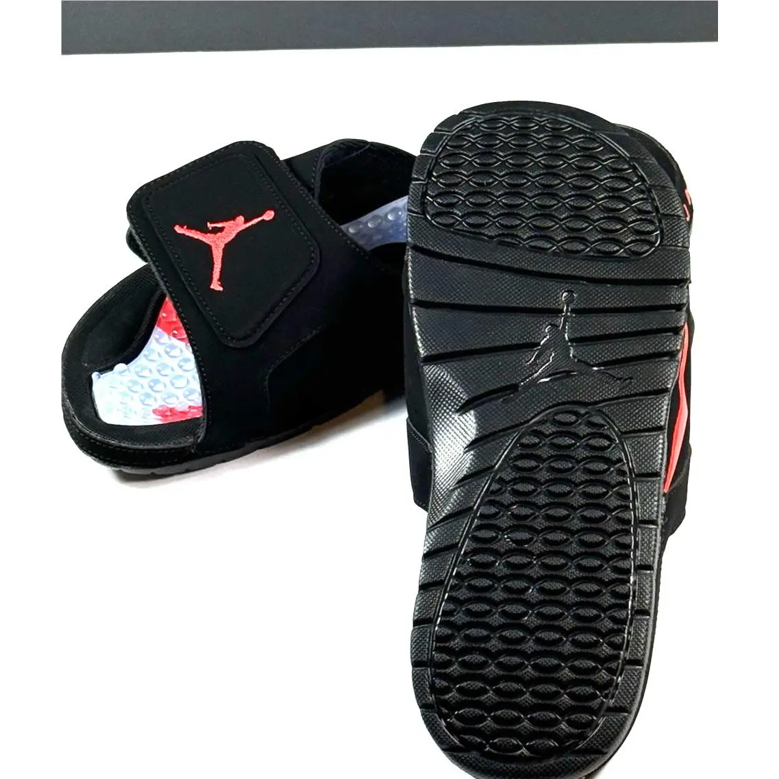 Nike shoes - Air Jordan Hydro - Air Hydro - DM0979 009 - Black-Infered 23 18