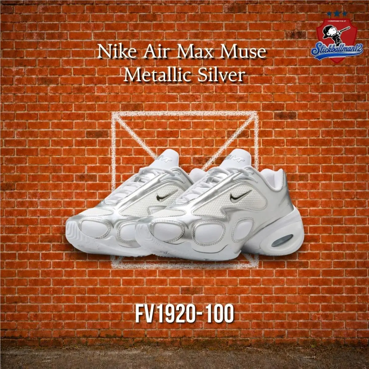 Nike Air Max Muse Metallic Silver Women`s - FV1920-100
