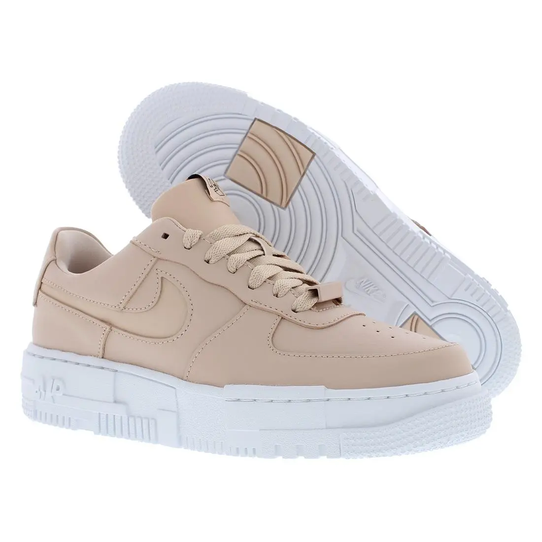 Nike shoes - Particle Beige/Particle Beige, Main: Pink 4