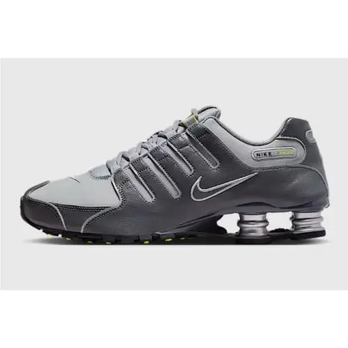 Nike Shox NZ Dark Grey Wolf Grey Volt Shoes 378341-009 Men`s Size 8 and 8.5