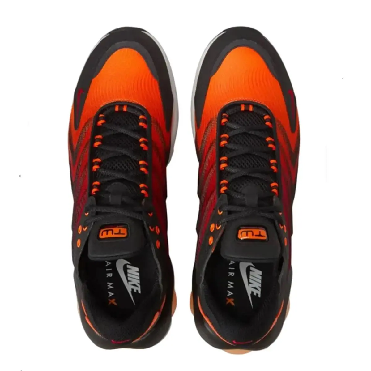 Nike shoes - BLACK/RED/ORANGE 8