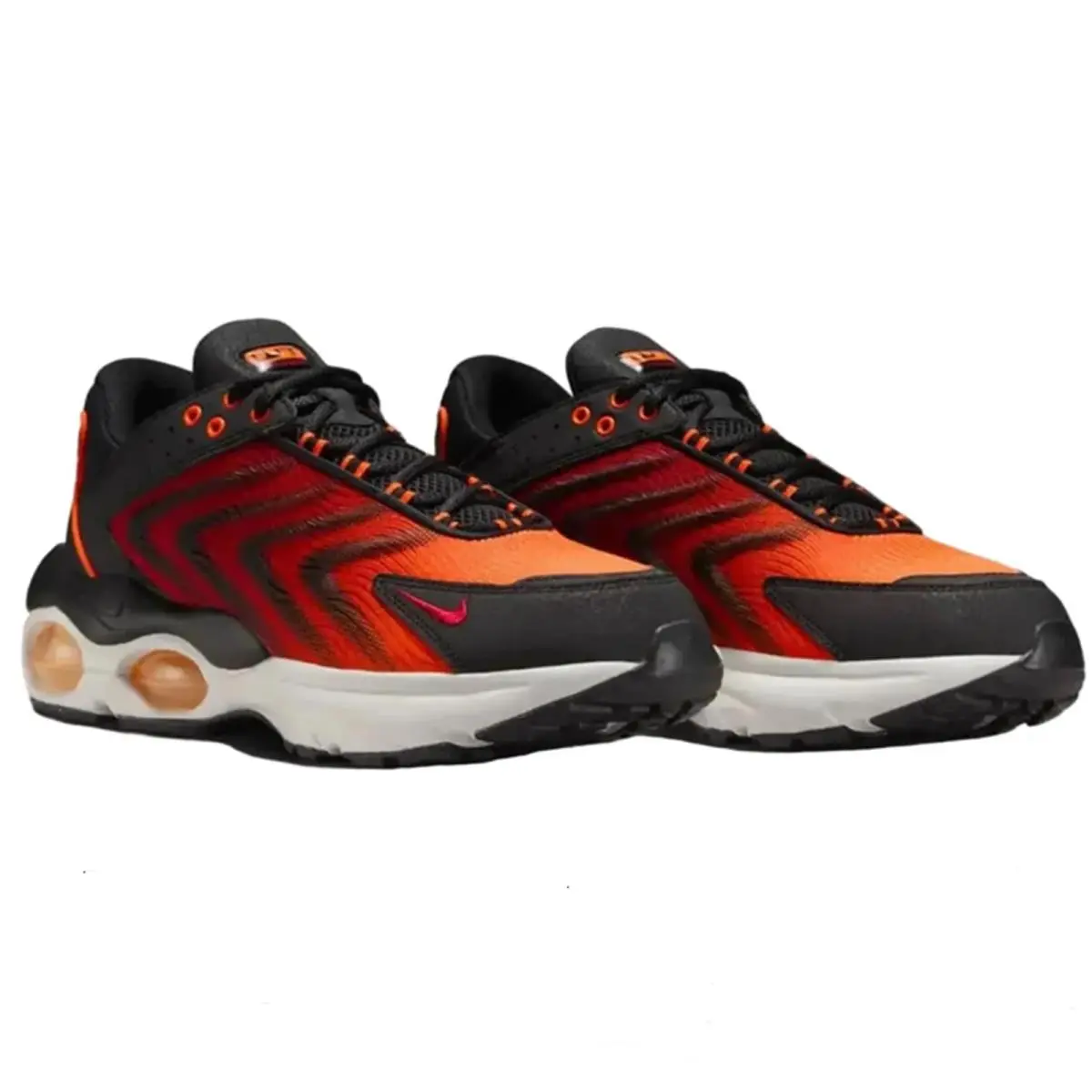 Nike shoes - BLACK/RED/ORANGE 13
