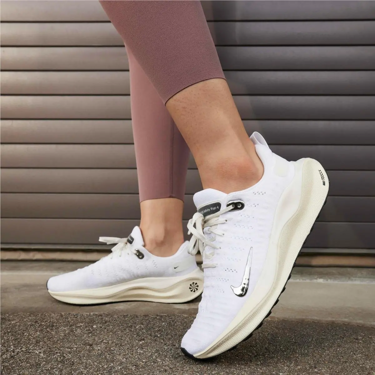 Nike shoes - Nike ReactX Infinity Run 4 - DR2670-104 - White/Sail/Coconut Milk/Chrome 4