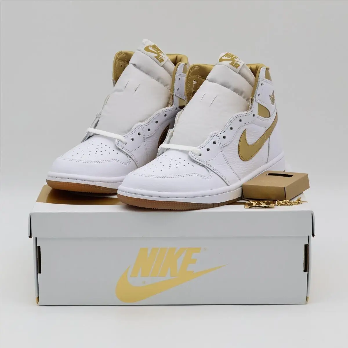 Nike shoes - Nike Air Jordan 1 - Air - FD2596-107 - Gold 5