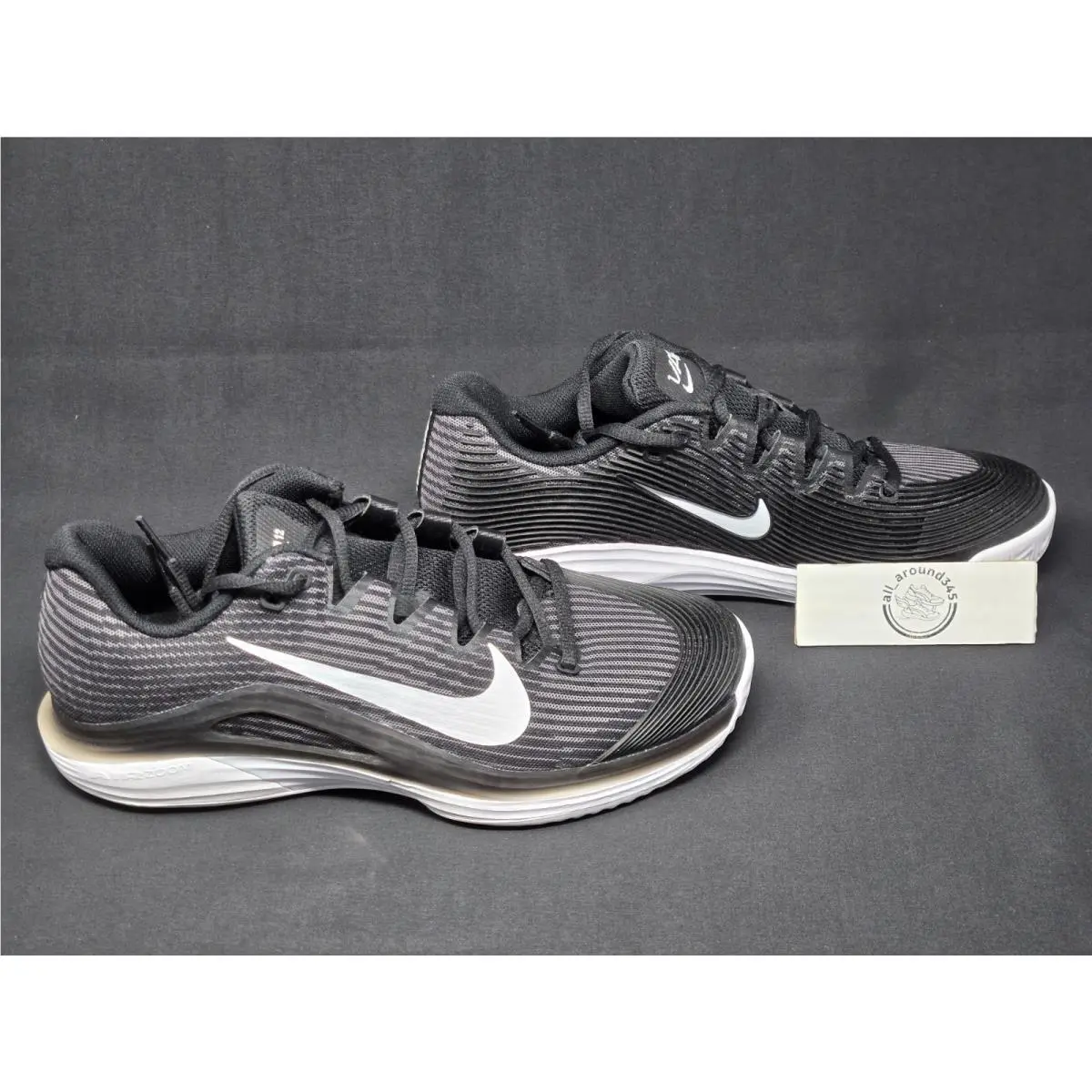 Nike shoes - Nike Zoom Vapor 12 Clay - HQ6027-001 - Black 2