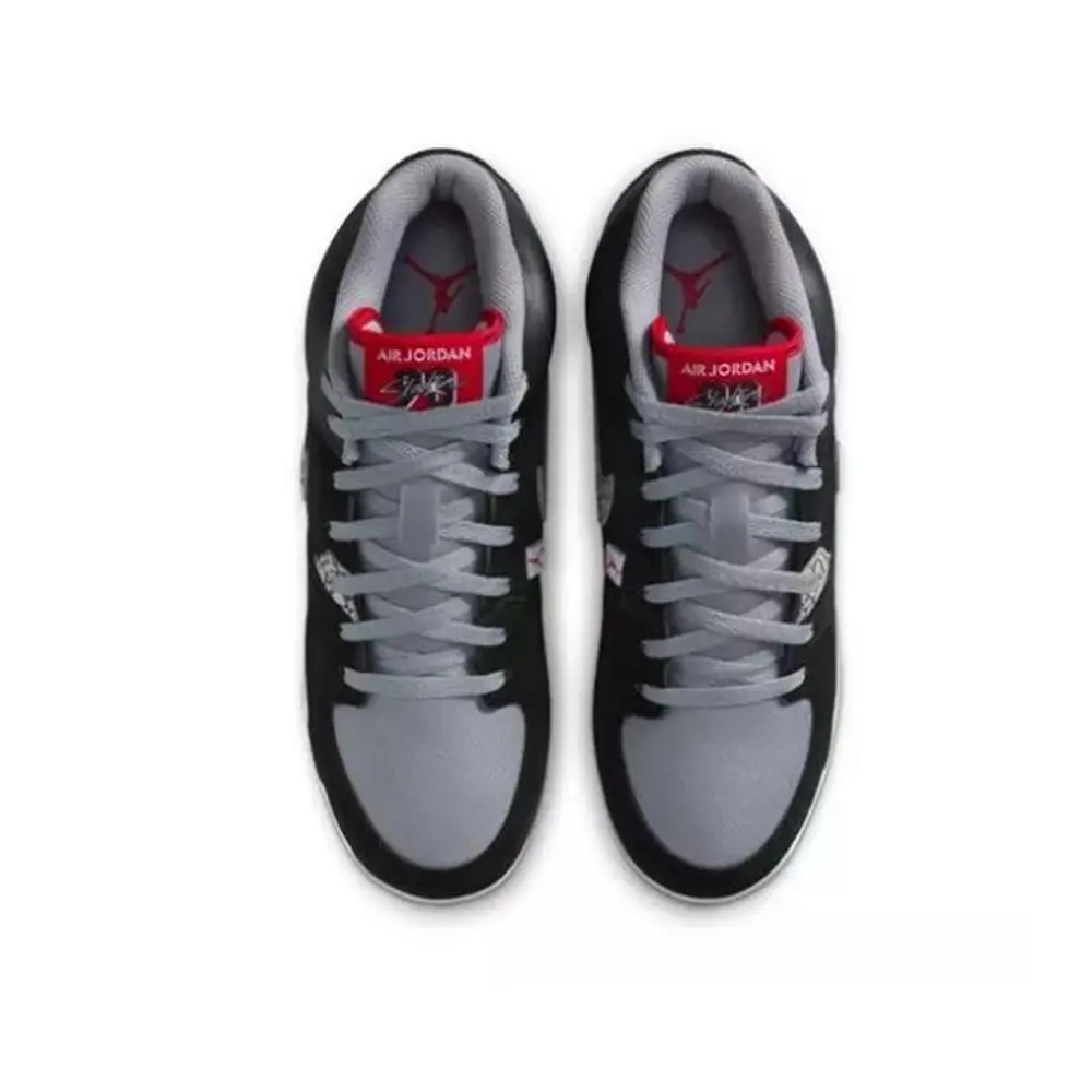 Nike shoes - Jordan Stadium 90 Low MCS - HQ0211-060 - Black/Cement Grey/White/Fire Red 2