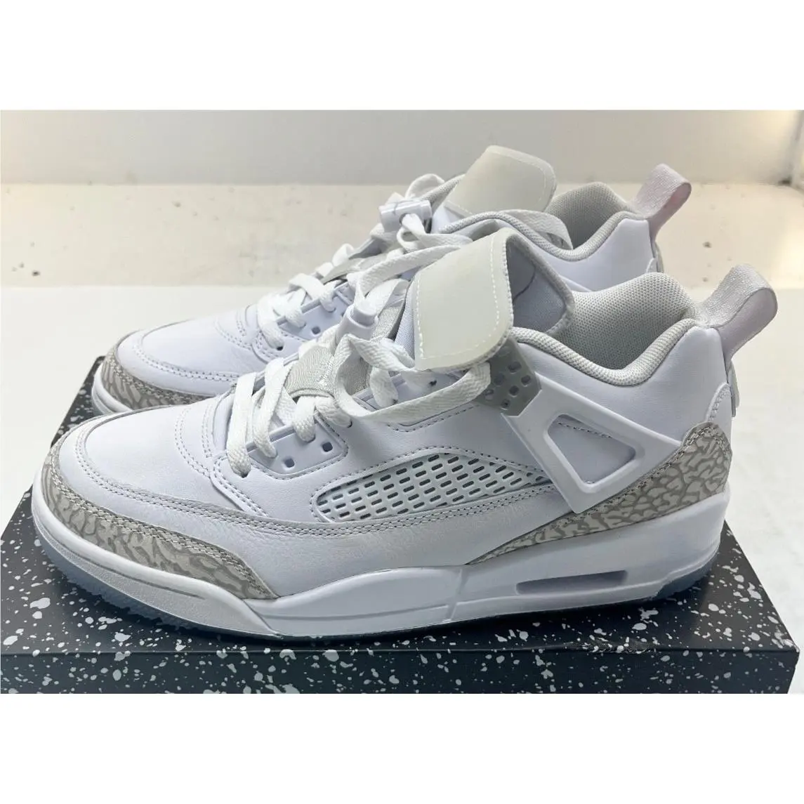 Nike Jordan Spizike Low Men`s Basketball Shoe FQ1759 103 White