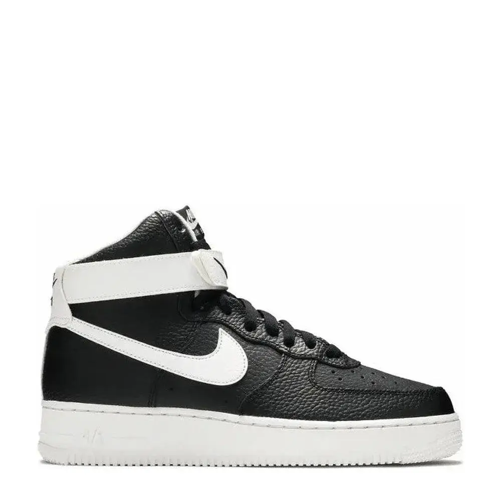Nike Air Force 1 High `07 Men`s Black White Classic Sneaker