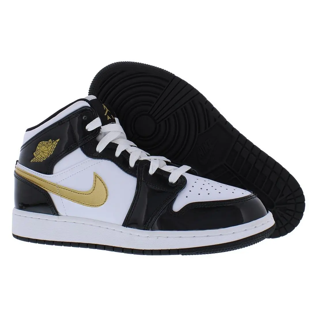Nike shoes - BQ6931007 - BQ6931007 - Black/Metallic Gold/White, Main: Black 3
