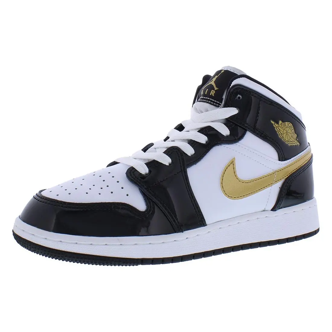 Nike shoes - BQ6931007 - BQ6931007 - Black/Metallic Gold/White, Main: Black 4
