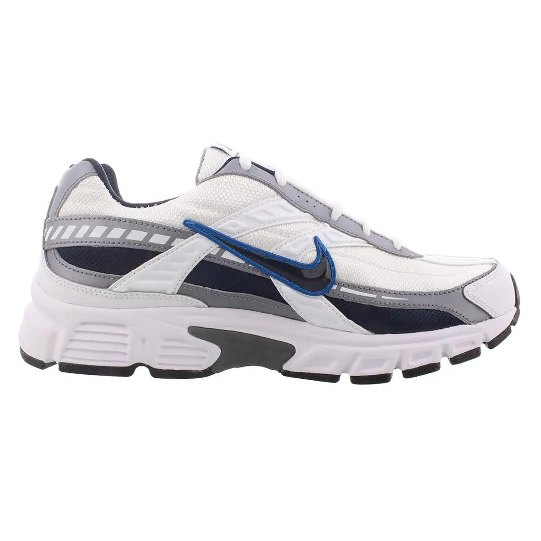 Nike shoes - White/Obsidian/Metallic Cool Grey, Main: Grey 1