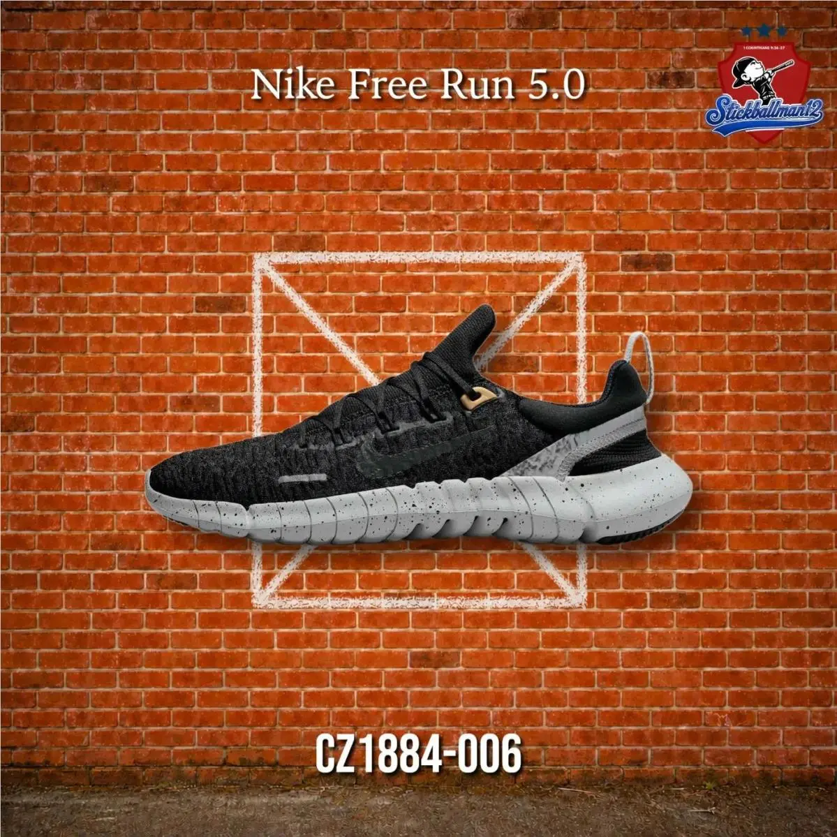 Free RN 5.0 Next Nature Black Smoke Grey CZ1884-006 by Nike