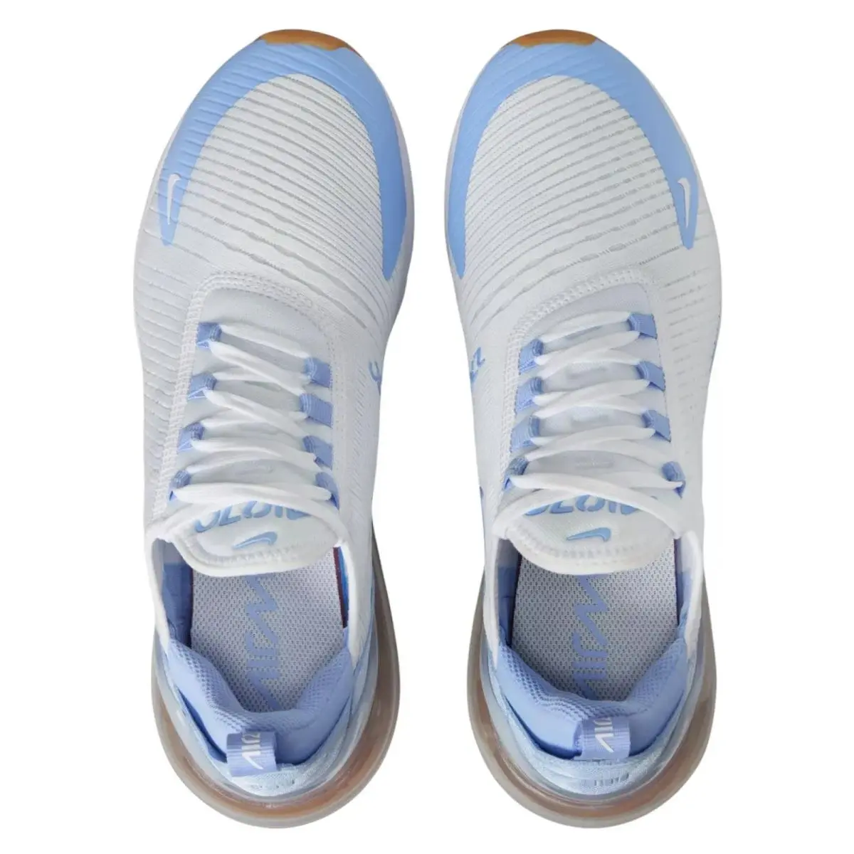 Nike shoes - Nike Air Max 270 - Air Max - HJ3222-600 - White/Blue Tint/Gum Light Brown/Aluminum 2