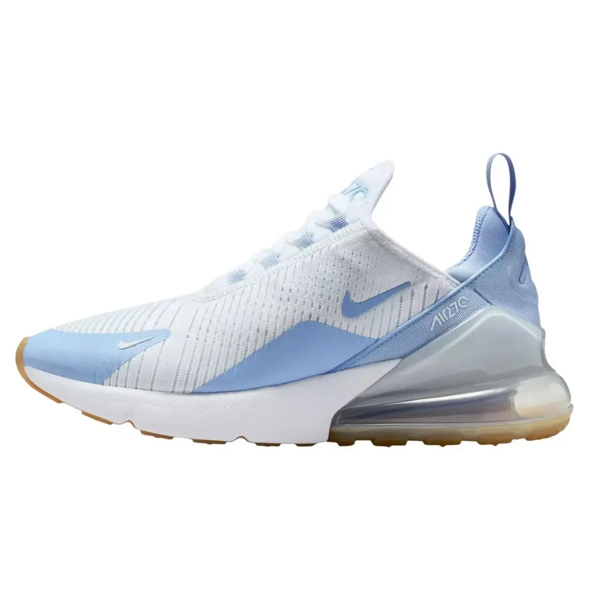 Nike shoes - Nike Air Max 270 - Air Max - HJ3222-600 - White/Blue Tint/Gum Light Brown/Aluminum 8