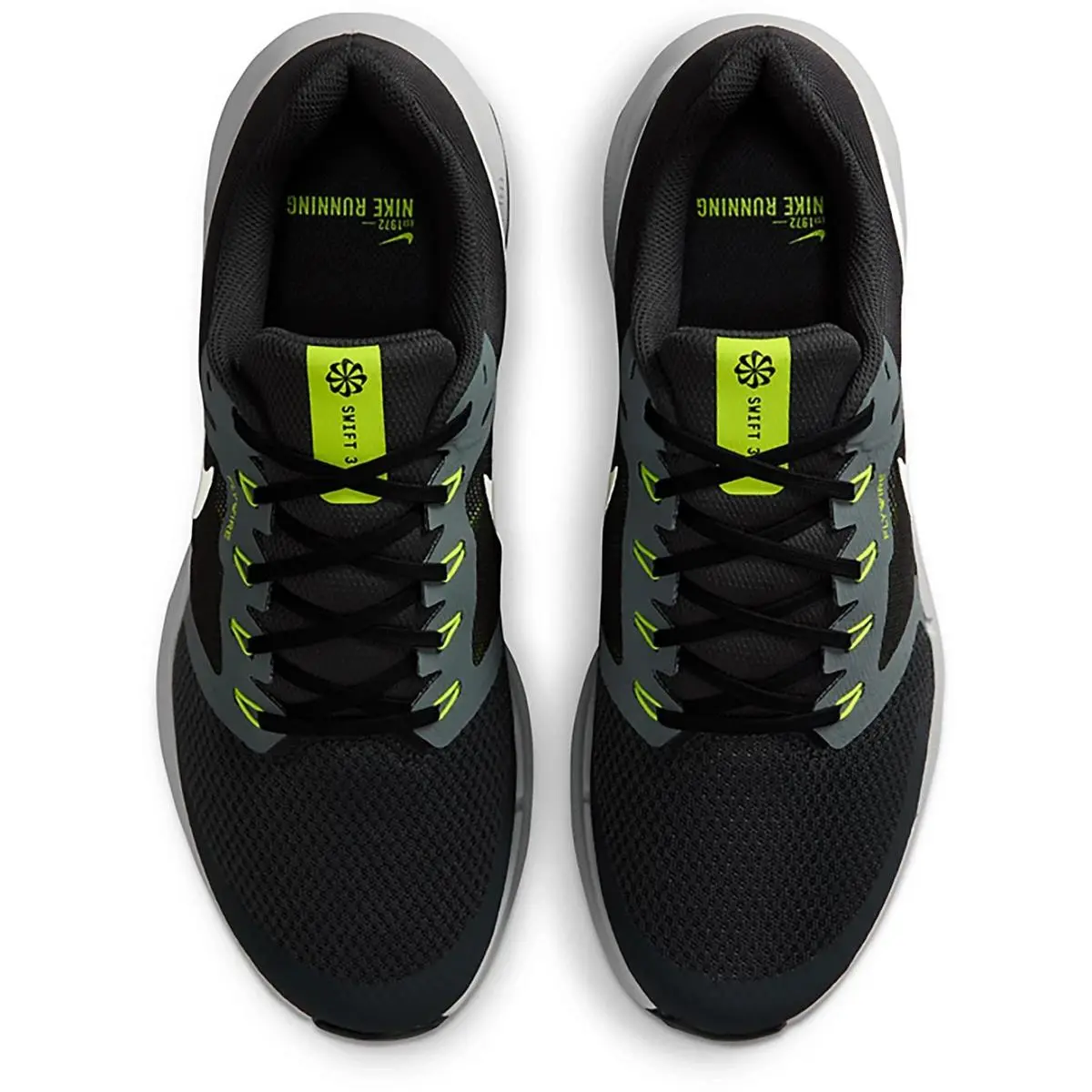 Nike shoes - Black/Grey/Green 2