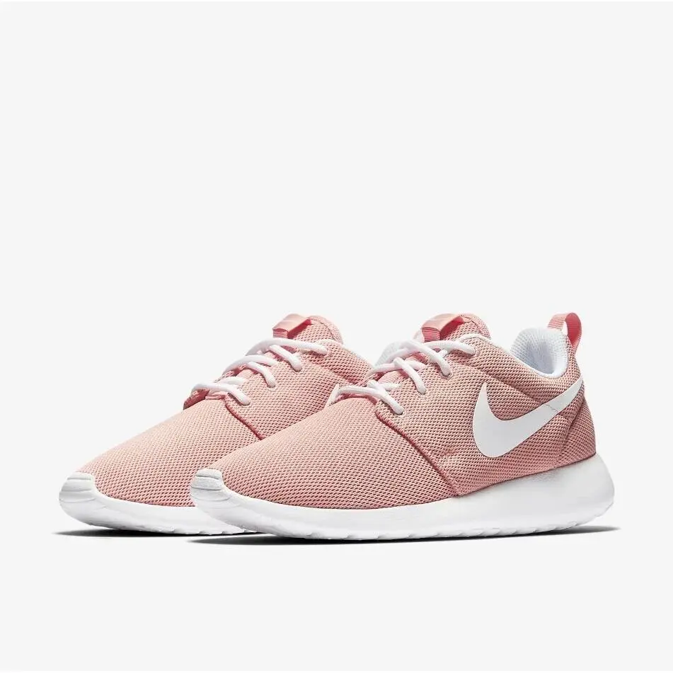 Nike Roshe One 844994-603 Sneakers Women`s US 7 Light Pink Running Shoes HAM484