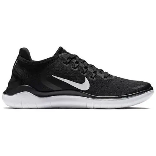 Nike Free RN 2018 Black White Women`s