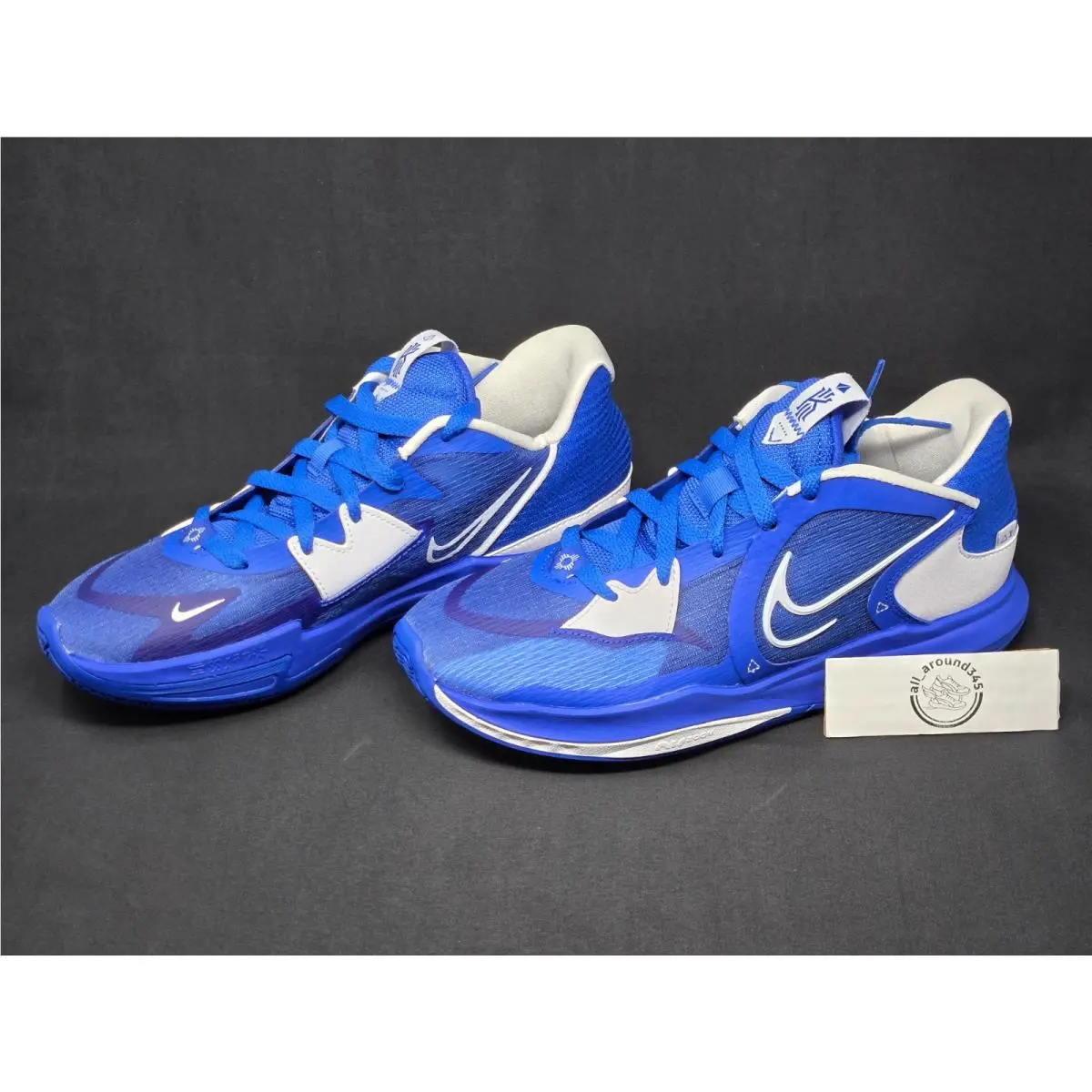 Nike Kyrie Low 5 TB Promo Royal Blue Mens Size 8.5 Women 10 Shoes DX6651-400 Nby