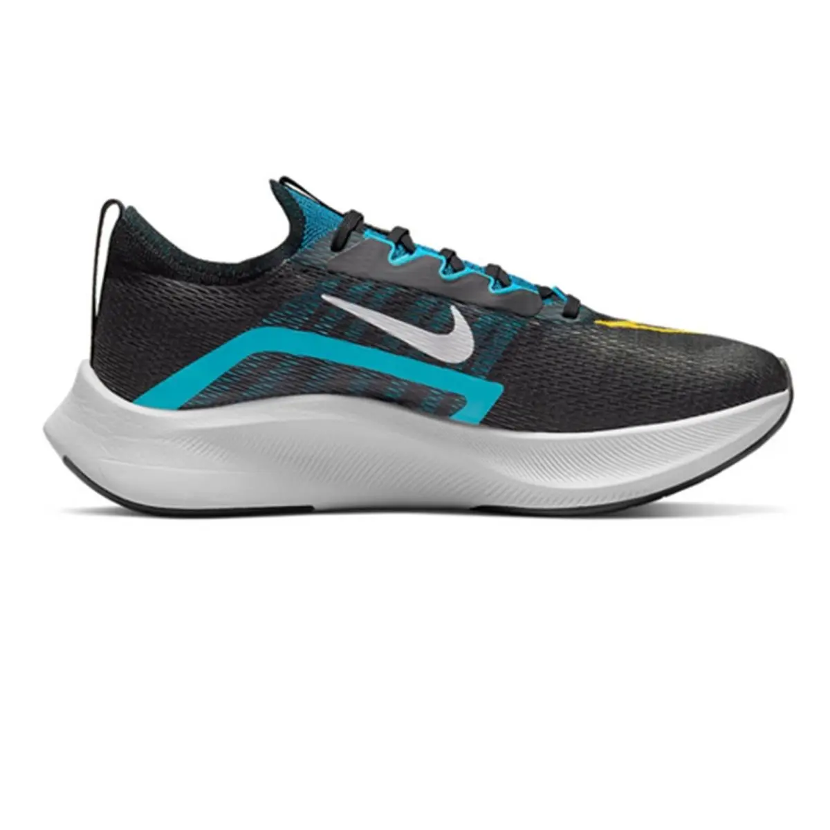 Nike shoes - Nike Zoom Fly - Zoom Fly - Medium - Black/White-Chlorine Blue, Manufacturer: Black/White-Chlorine Blue 10
