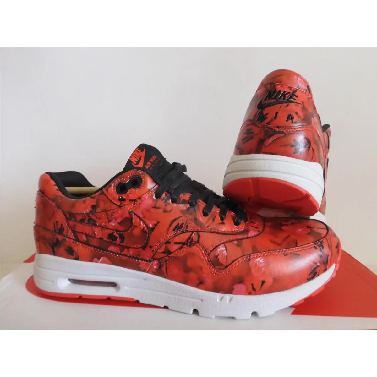 Nike shoes - Nike Air Max 1 - Air Max - 747105-600 - Red 37