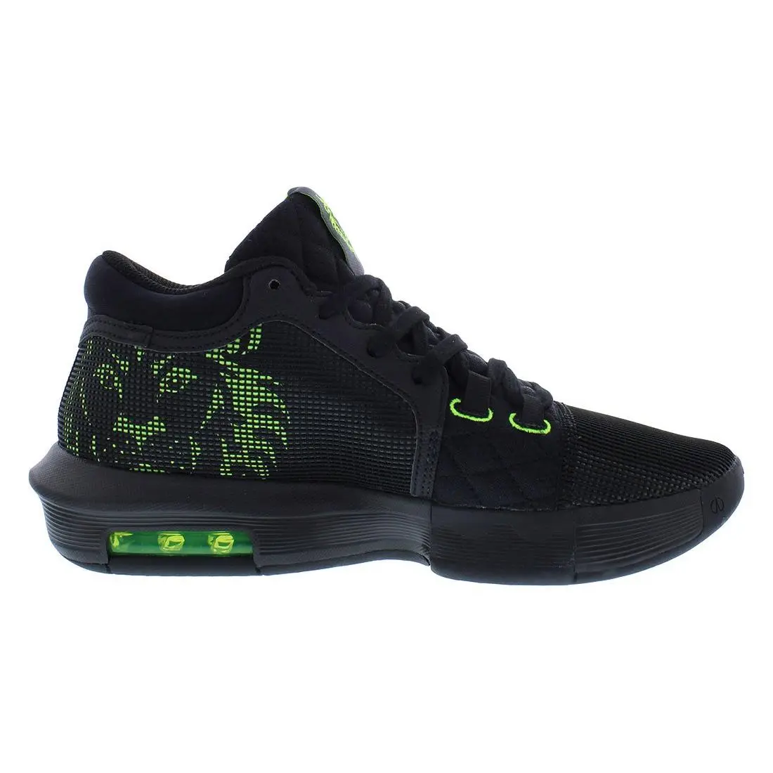 Nike shoes - Black/Lime, Main: Black 6