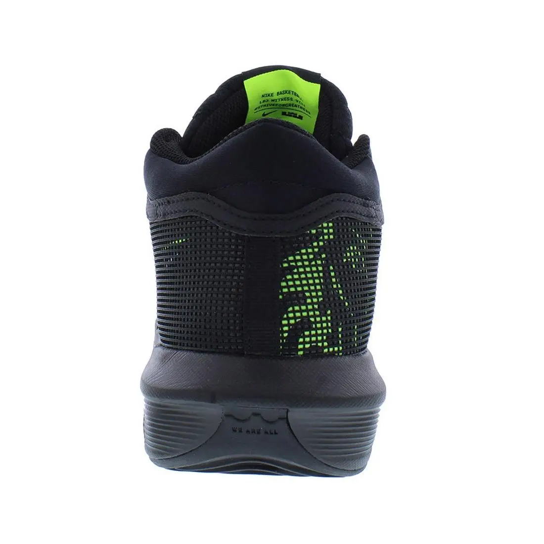 Nike shoes - Black/Lime, Main: Black 7