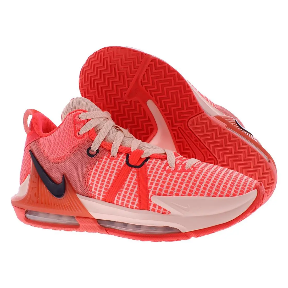 Nike Lebron Witness Vii Unisex Shoes - Bright Crimson/Cave Purple, Main: Pink
