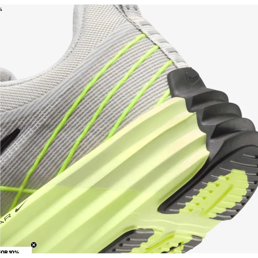 Nike shoes - Neutral Grey/Volt 10