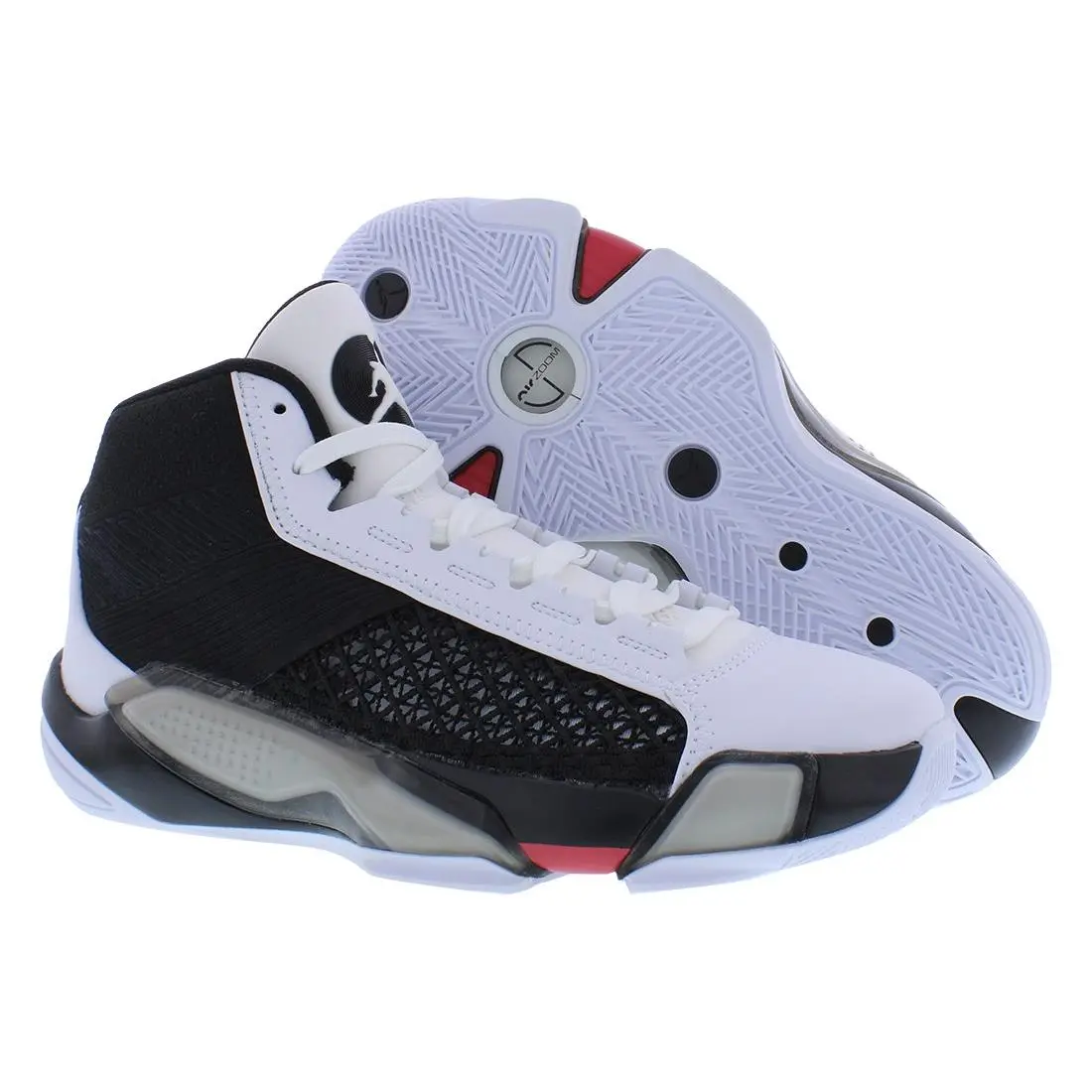 Nike shoes - DZ3499106 - DZ3499106 - White/Black/Siren Red, Main: Black 3