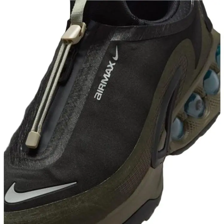 Nike shoes - Black/Cargo Khaki/Metallic Silver 3