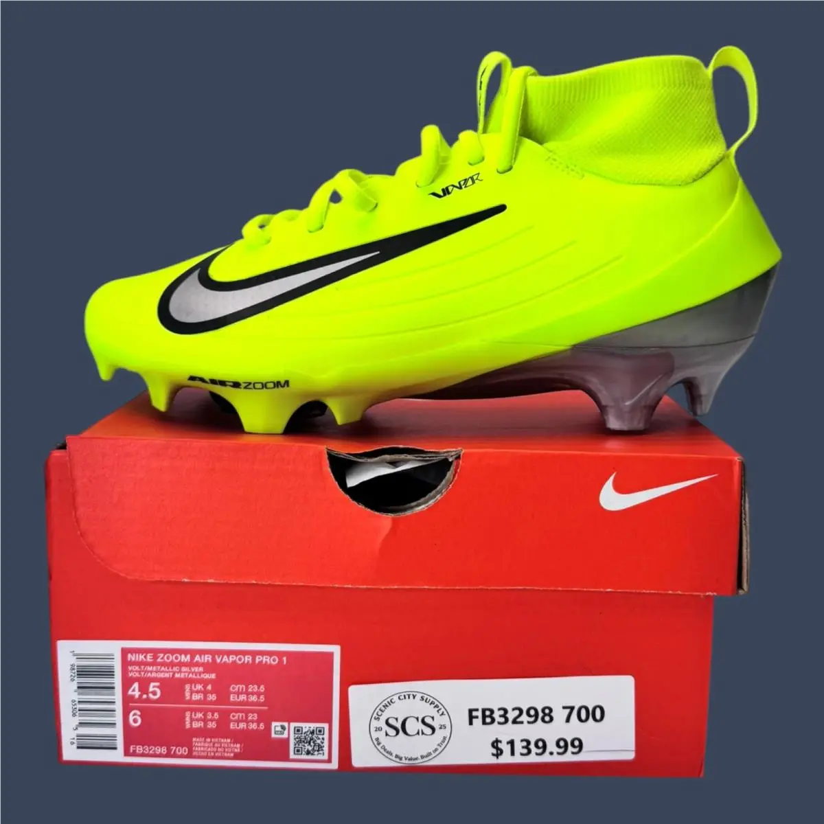 Nike shoes - Nike Vapor Pro 1 Volt/Anthracite/Metallic Silver | FB3298-700 5