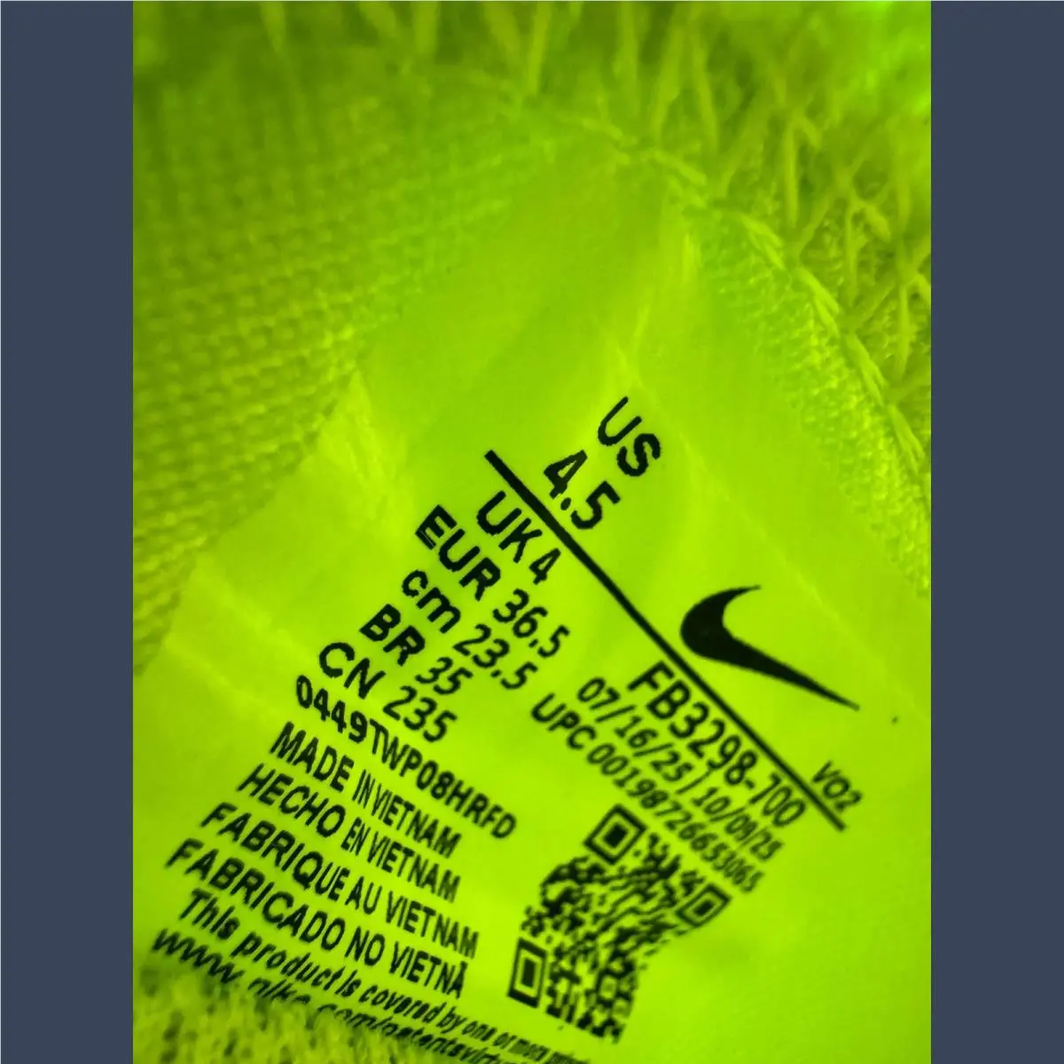 Nike shoes - Nike Vapor Pro 1 Volt/Anthracite/Metallic Silver | FB3298-700 6
