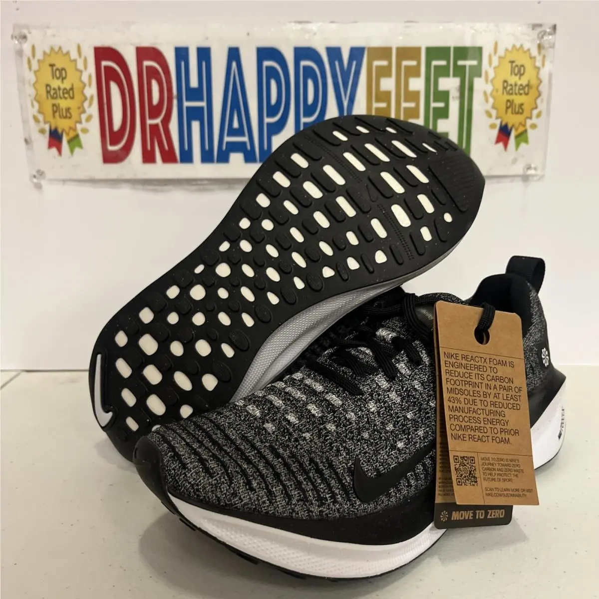 Nike shoes - Nike ReactX Infinity Run 4 - DR2670-003 - Black 5
