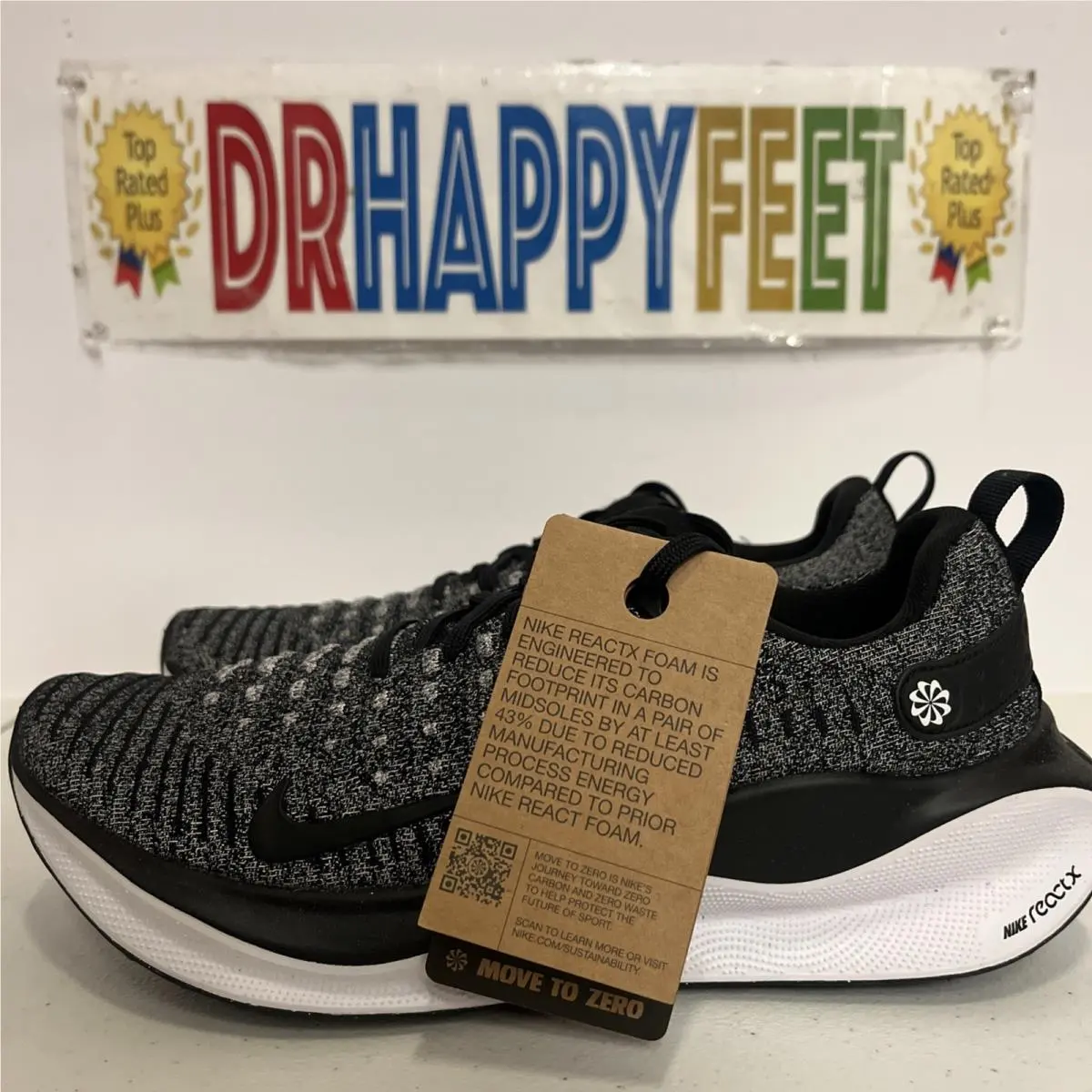Nike shoes - Nike ReactX Infinity Run 4 - DR2670-003 - Black 6