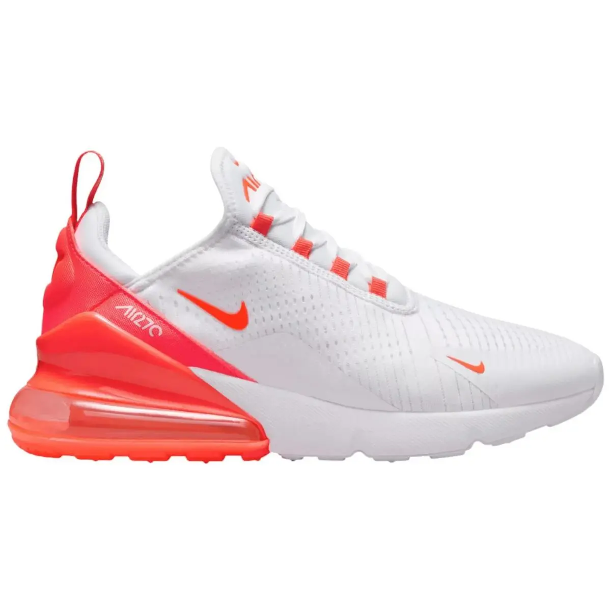 Nike Air Max 270 Bright Crimson White Womens Size 6-11 Casual Shoes HJ3222-102