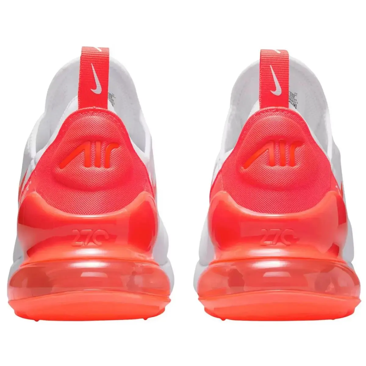 Nike shoes - Nike Air Max 270 - Air Max - HJ3222-102 - White/White/Bright Crimson 3