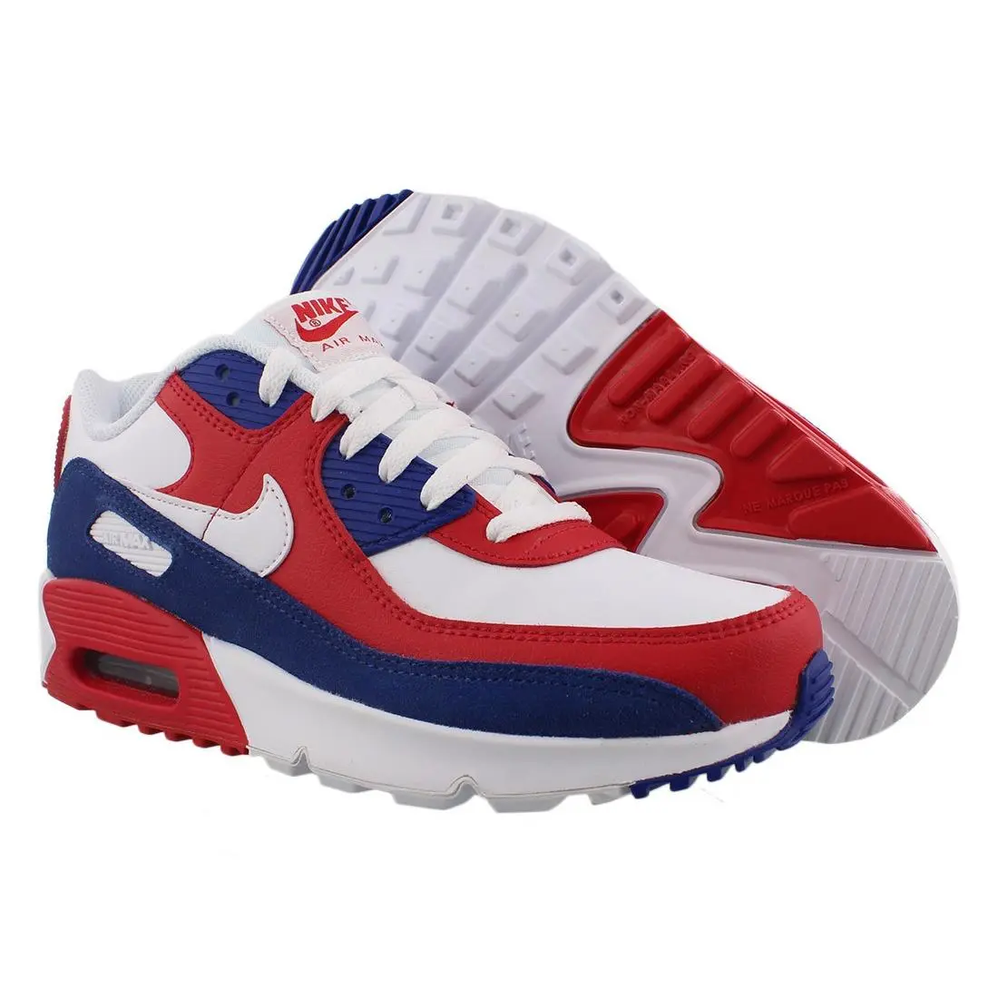 Nike Air Max 90 Leather GS Boys Shoes