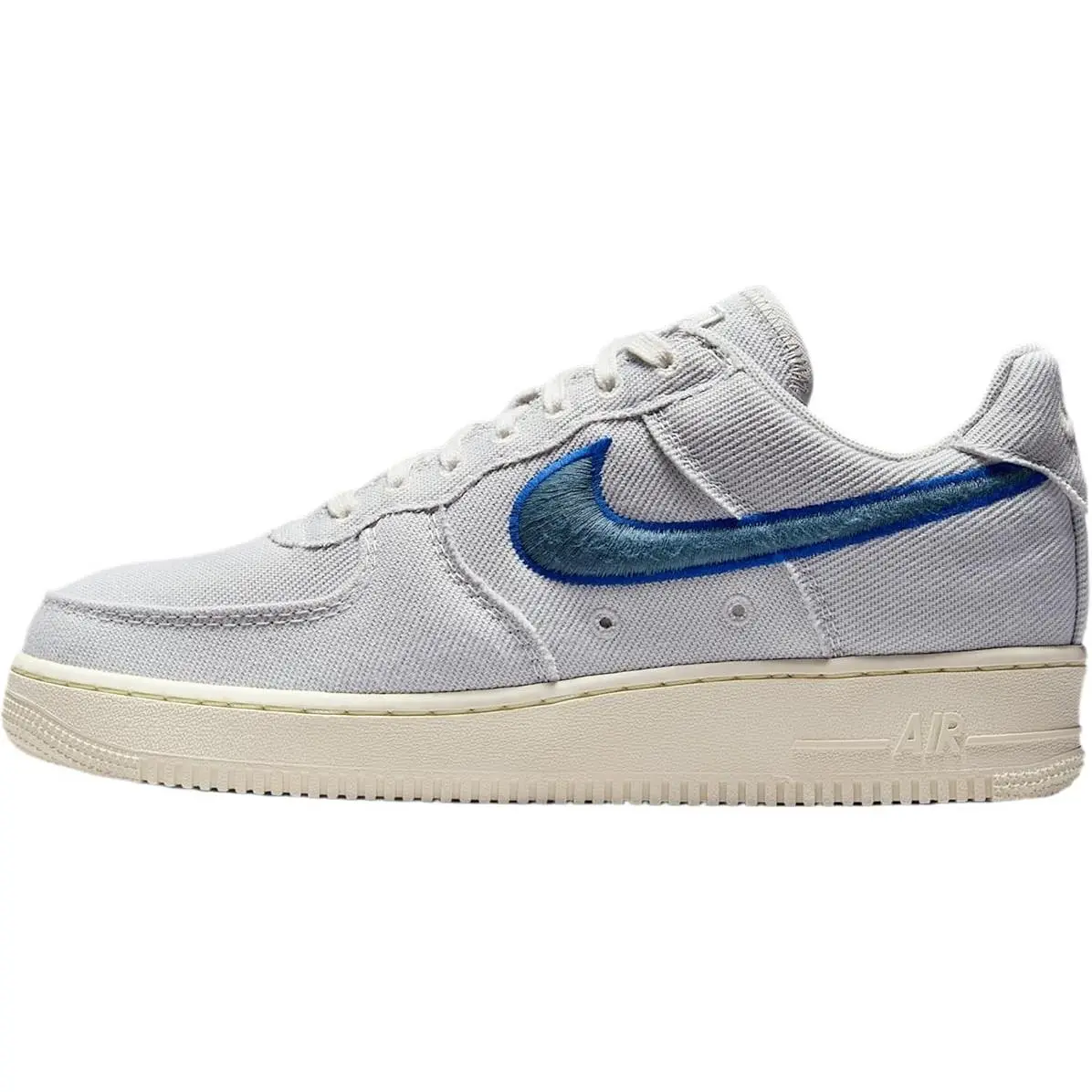 Men`s Nike Air Force 1 Low Canvas Photon Dust/smokey Blue HV1204 001