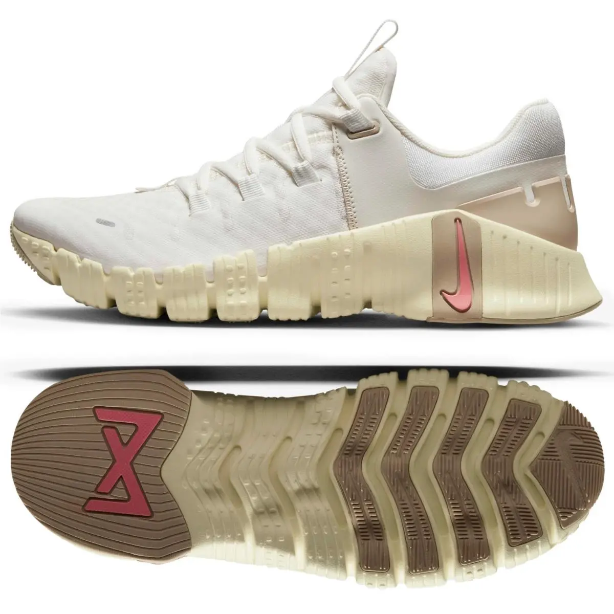 Nike W Free Metcon 5 Sail/sand Drift/coconut Milk DV3950-100 Women Workout Shoes