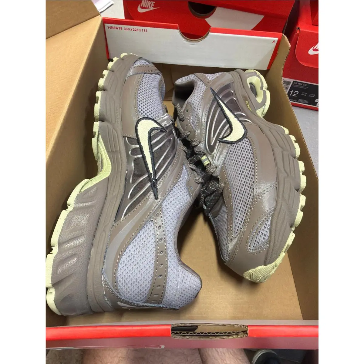Nike Air Max Moto 2K Cave Stone Grey Olive Aura Women`s